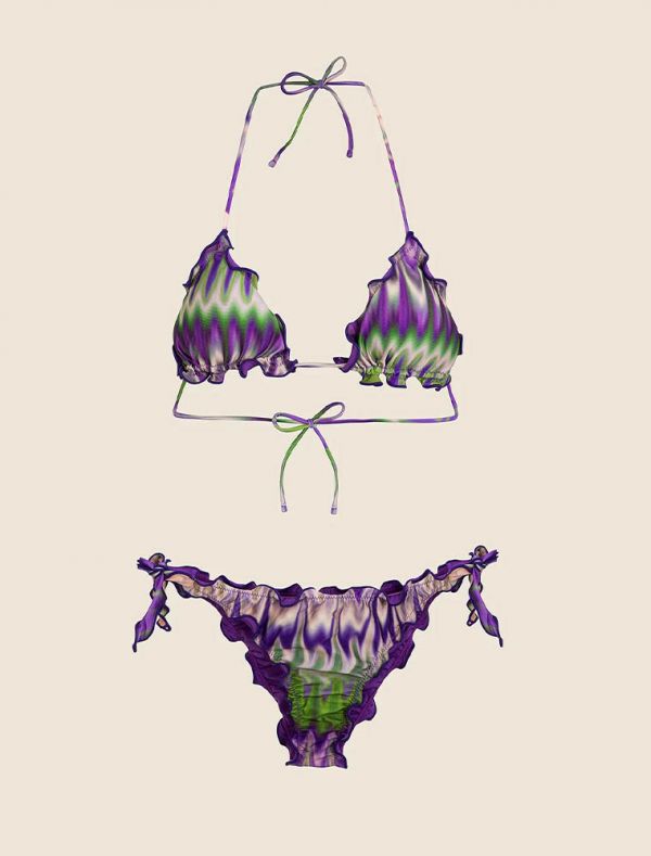 Bikini Me Fui - verde viola