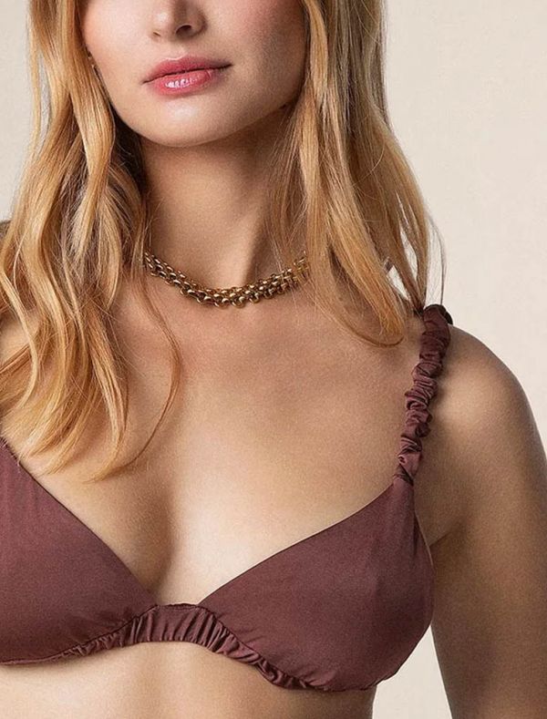 Costume reggiseno Me Fui - marrone