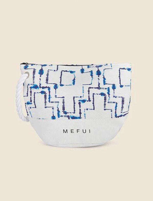 Borsa spiaggia Me Fui - bianco