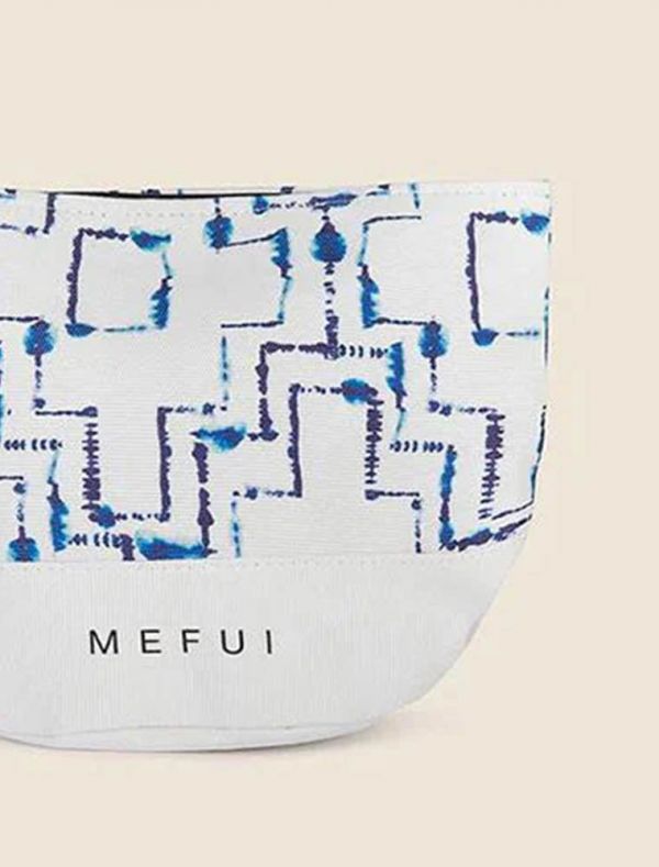 Borsa spiaggia Me Fui - bianco