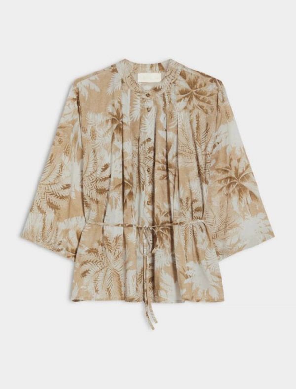 Camicia manica lunga Iblues - beige