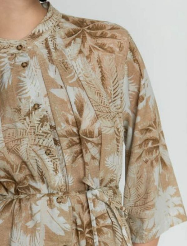 Camicia manica lunga Iblues - beige