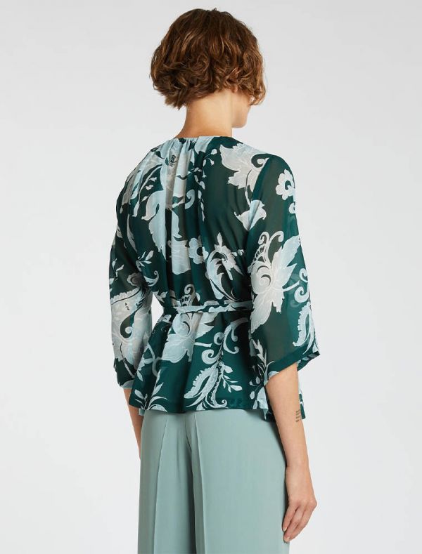 Camicia manica lunga Iblues - malachite