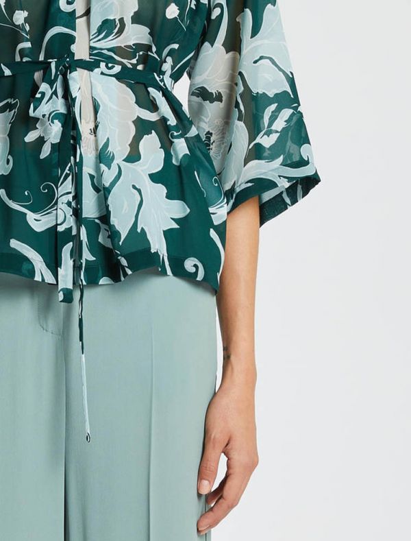 Camicia manica lunga Iblues - malachite