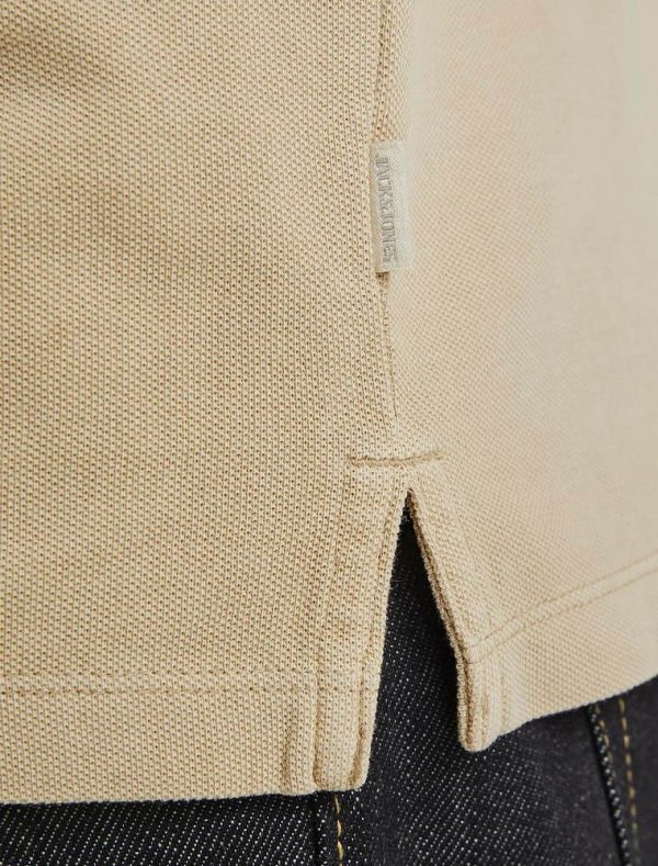Polo manica corta Jack & Jones - beige