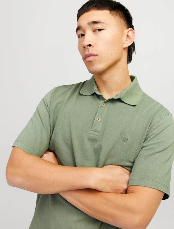 Polo manica corta Jack & Jones - verde