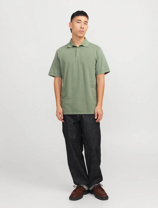 Polo manica corta Jack & Jones - verde