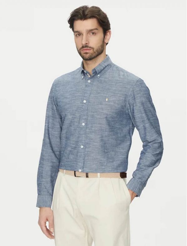 Camicia manica lunga casual Jack & Jones - denim