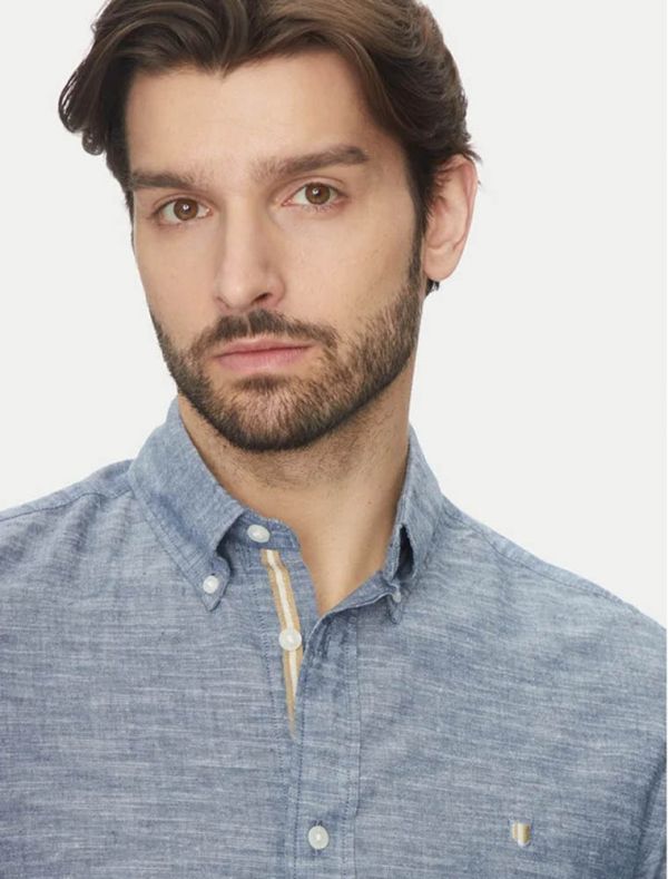 Camicia manica lunga casual Jack & Jones - denim