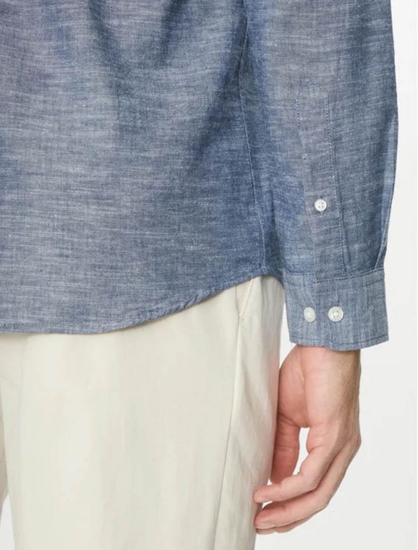 Camicia manica lunga casual Jack & Jones - denim