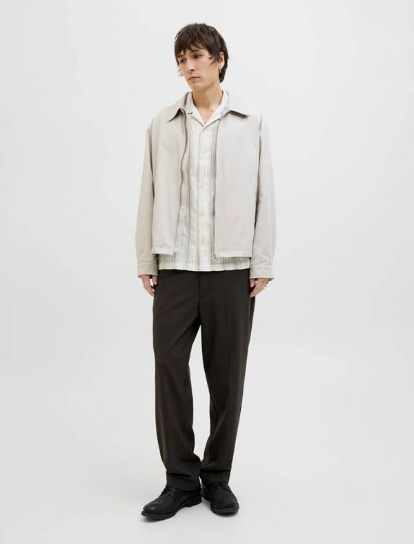 Camicia manica corta Jack & Jones - white