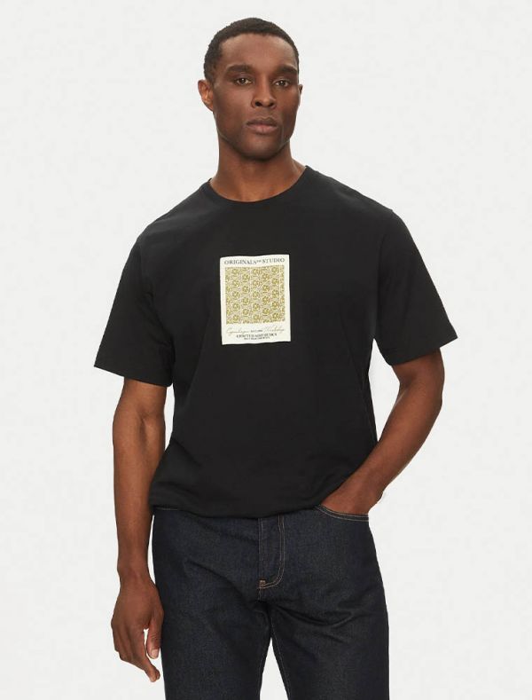 T-shirt manica corta Jack & Jones - black