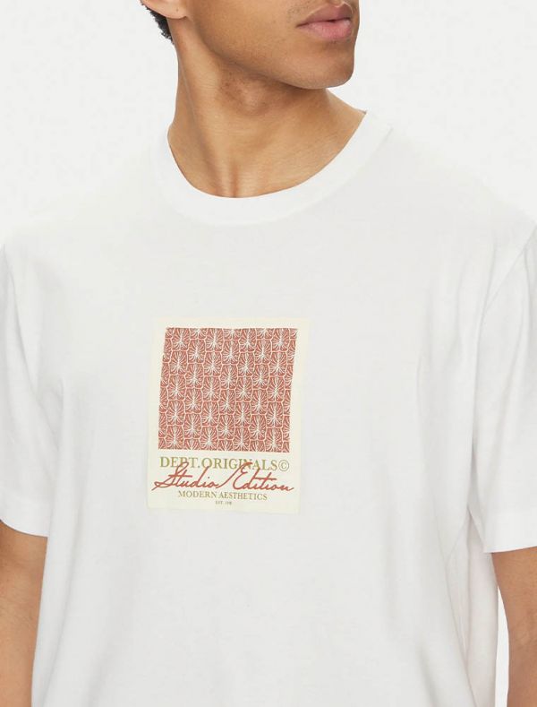 T-shirt manica corta Jack & Jones - white