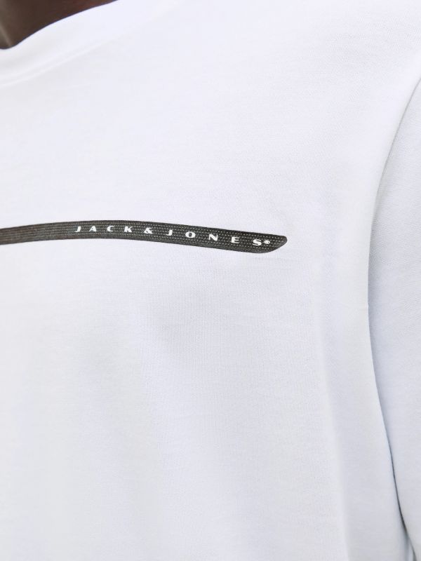 T-shirt manica corta Jack & Jones - white