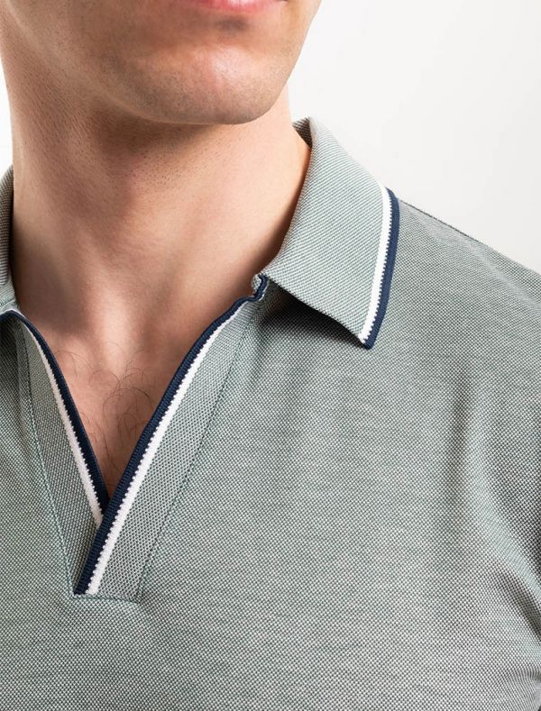 Polo manica corta Gran Sasso - verde