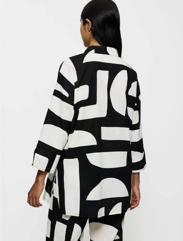 Copricostume Triumph - bianco nero