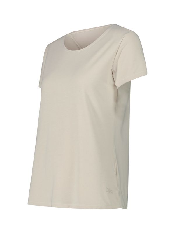 T-shirt manica corta sportiva Cmp - vaniglia
