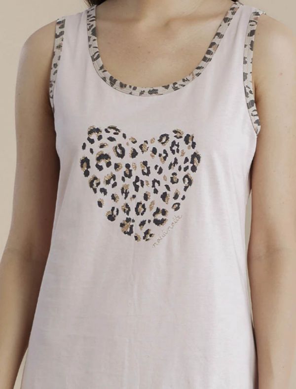 Camicia da notte Noidinotte - cipria