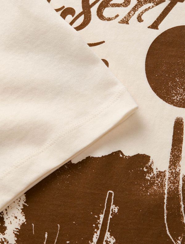 T-shirt manica corta Jjxx - beige marrone