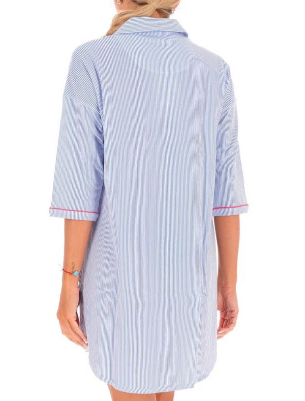 Camicia da notte Brilliamo - azzurro