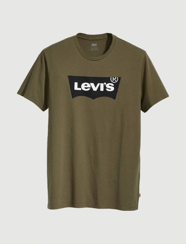 T-shirt manica corta Levi's - olive night