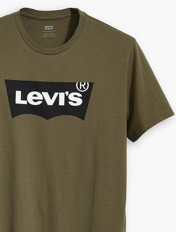 T-shirt manica corta Levi's - olive night