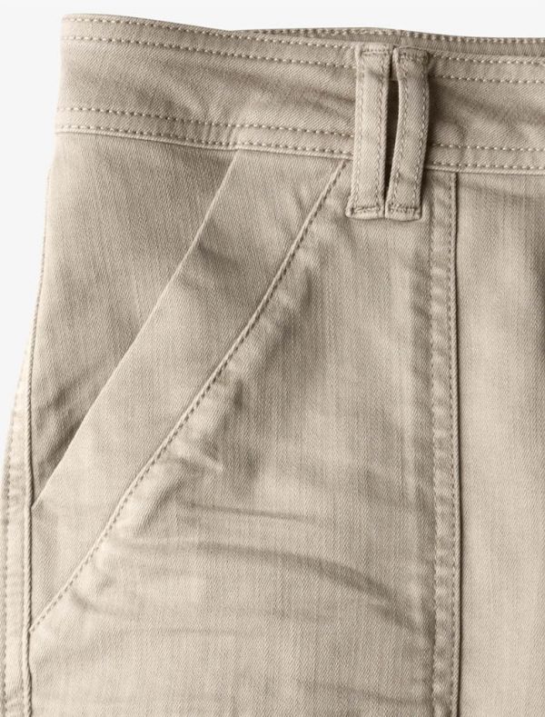 Pantalone curvy Street One - beige