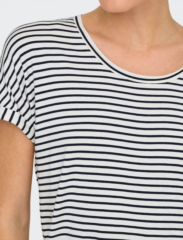 T-shirt manica corta Jdy - blu