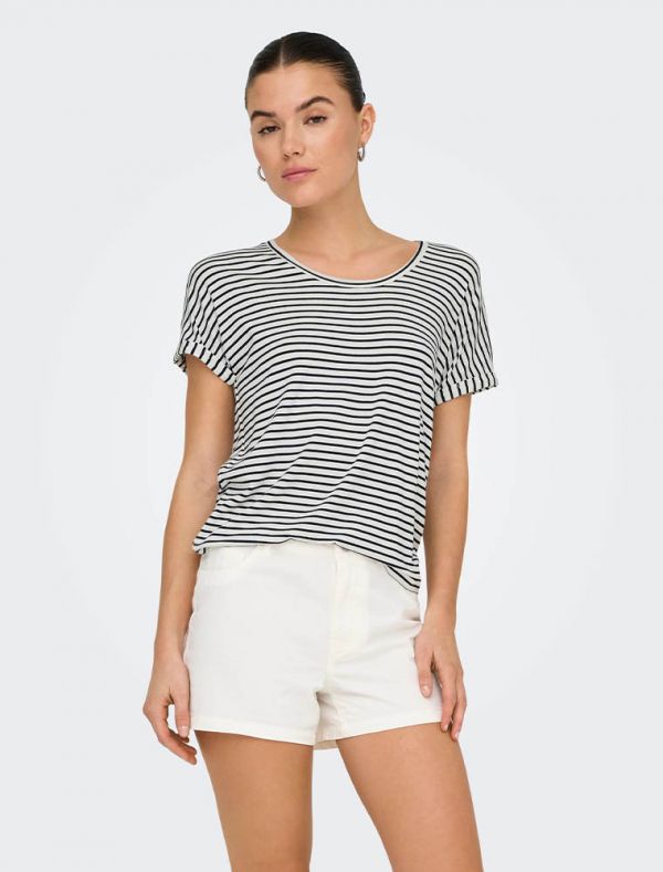 T-shirt manica corta Jdy - blu