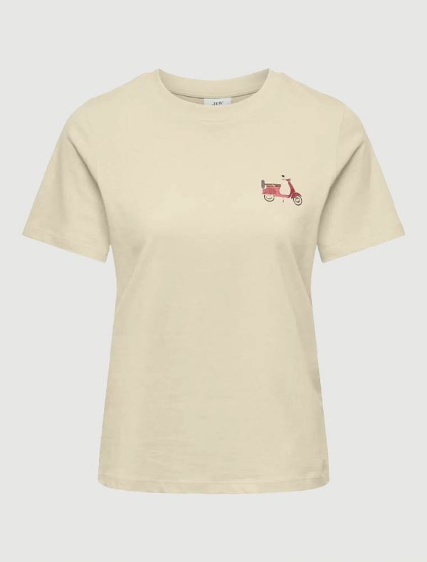 T-shirt manica corta Jdy - sand