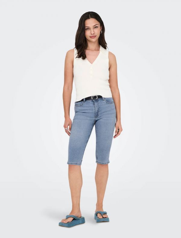 Pantalone pescatora Jdy - light blue denim
