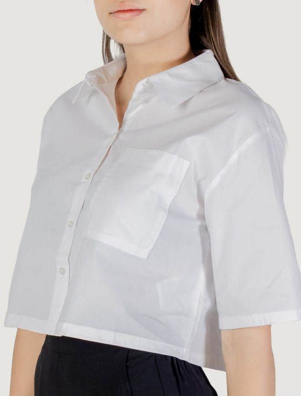Camicia manica corta Jdy - white