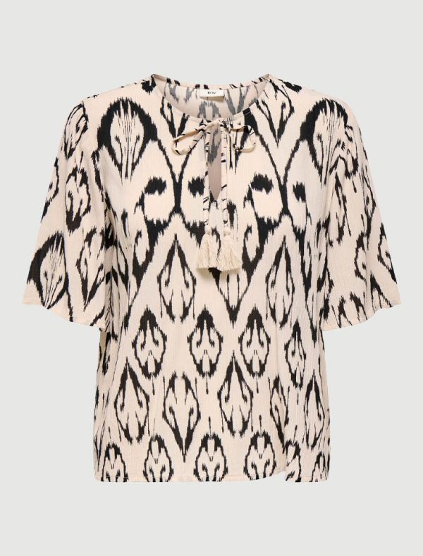 Camicia manica corta Jdy - cemento