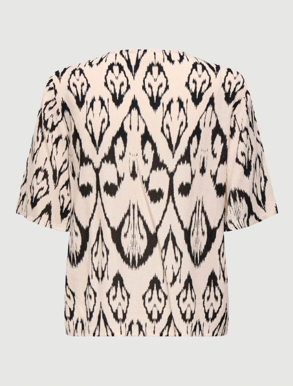 Camicia manica corta Jdy - cemento