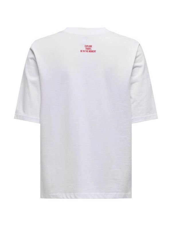 T-shirt manica corta Only - bright white