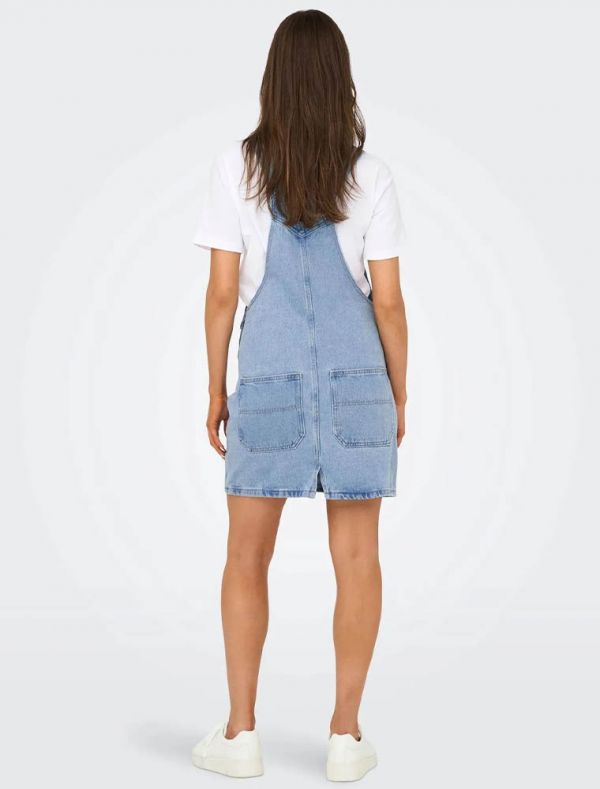 Salopette Only - light blue denim