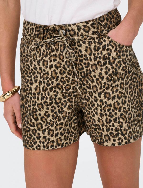 Pantalone corto Only - toasted coconud