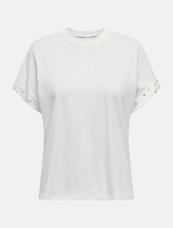 T-shirt manica corta Only - cloud dancer