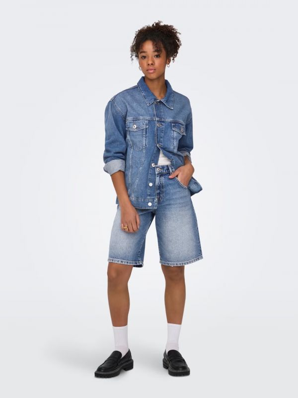 Bermuda jeans Only - medium blue denim