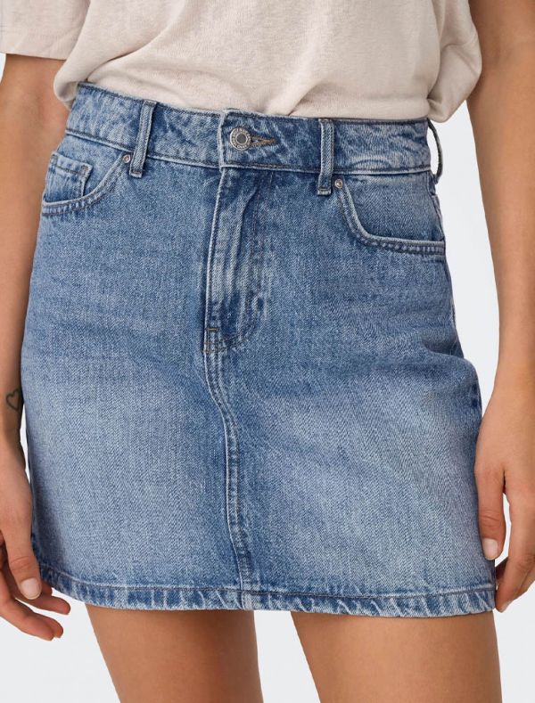 Gonna in jeans Only - light blue denim