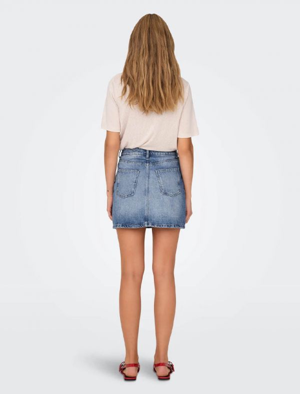 Gonna in jeans Only - light blue denim