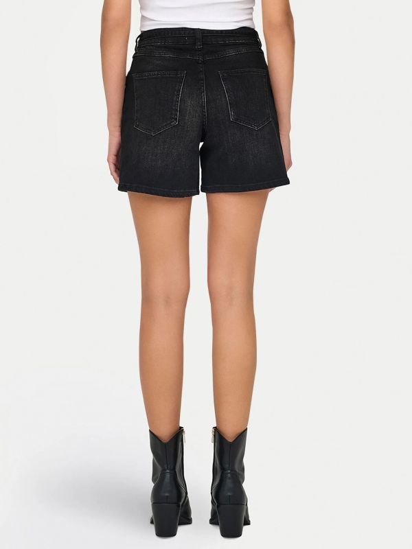 Pantalone corto Only - washed black
