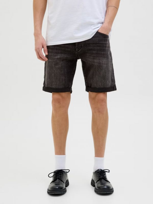 Bermuda jeans Jack & Jones - black