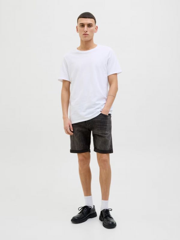 Bermuda jeans Jack & Jones - black