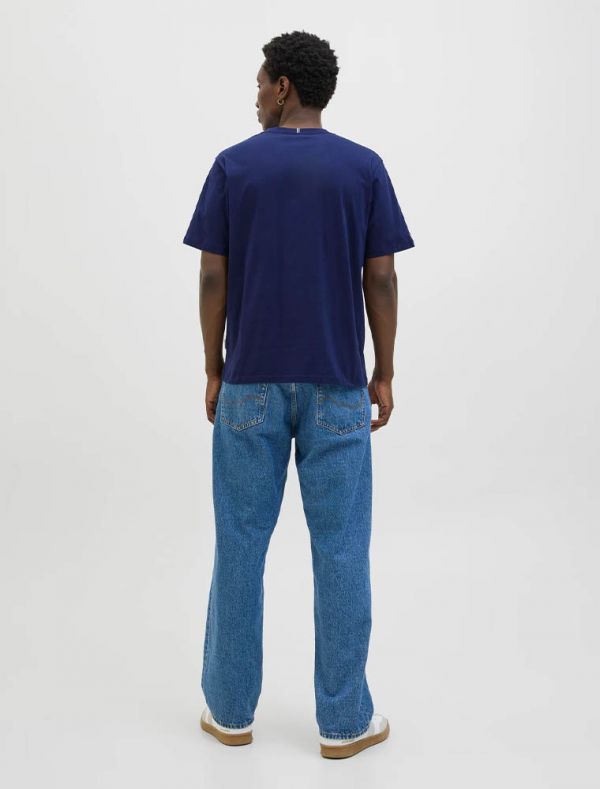 T-shirt manica corta Jack & Jones - oceano