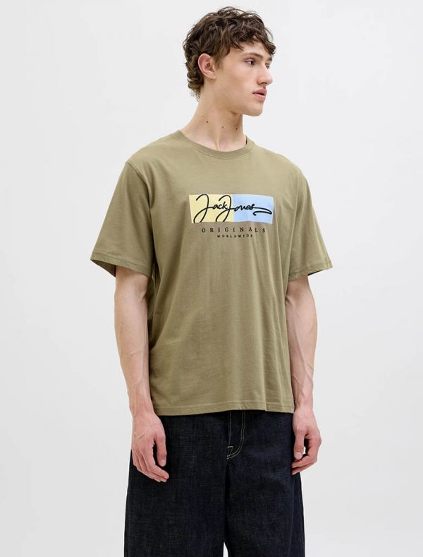 T-shirt manica corta Jack & Jones - verde