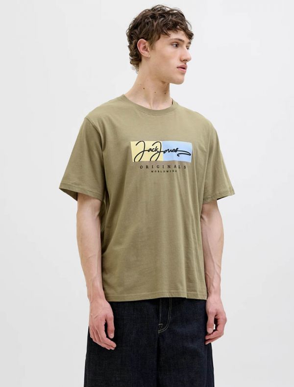 T-shirt manica corta Jack & Jones - verde