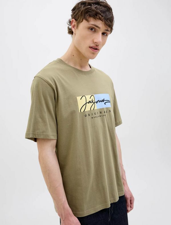 T-shirt manica corta Jack & Jones - verde