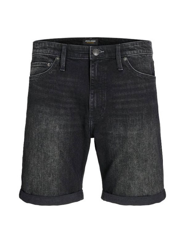 Bermuda jeans Jack & Jones - black denim