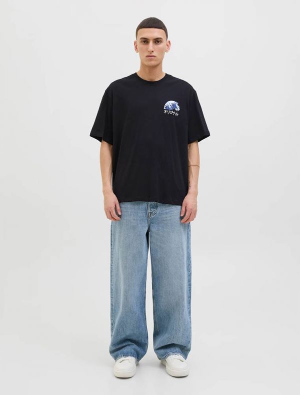 T-shirt manica corta Jack & Jones - black